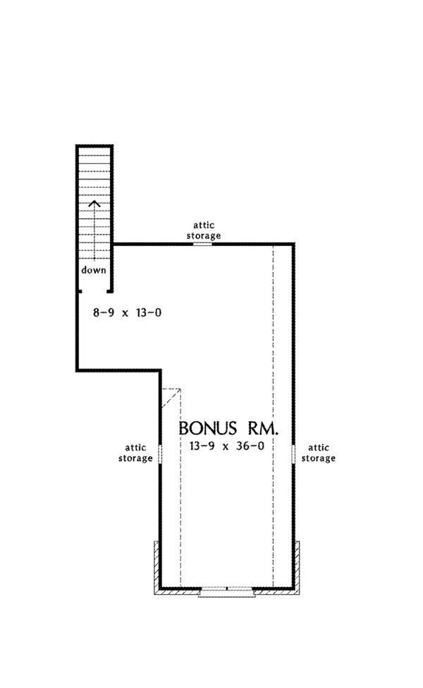 Craftsman Floor Plan - Other Floor Plan #929-848