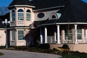 Dream House Plan - Victorian Exterior - Front Elevation Plan #314-206