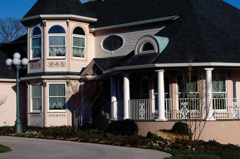 Architectural House Design - Victorian Exterior - Front Elevation Plan #314-206