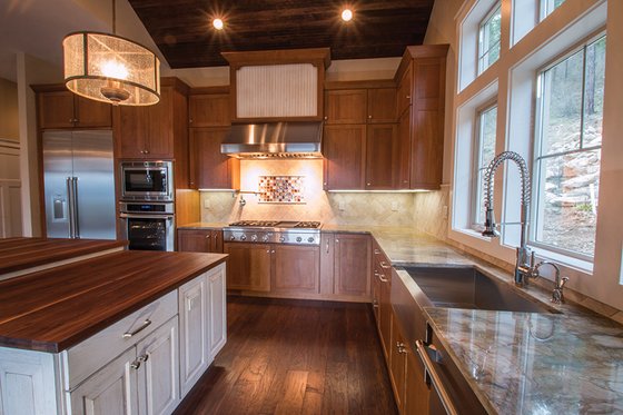 Interior - Kitchen 1 for Craftsman House Plan #928-280 - 3 bed, 3.5 bath