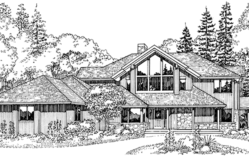 Home Plan - Country Exterior - Front Elevation Plan #965-9