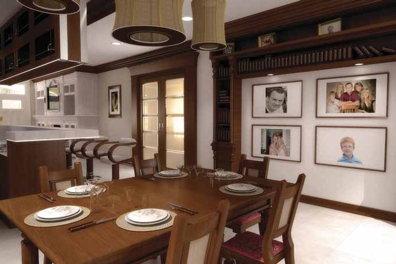 Home Plan - Interior - Dining Room for Contemporary House Plan #11-272 - 3 bed, 3.5 bath