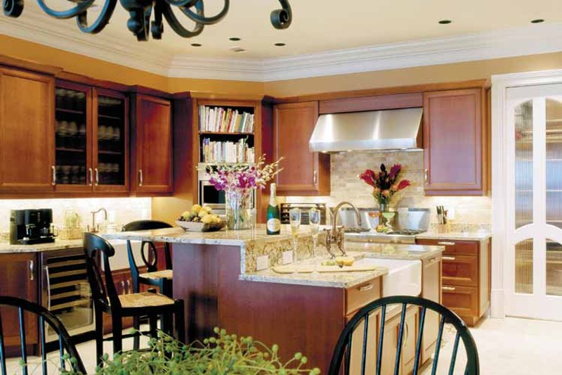 Home Plan - Interior - Kitchen 2 for Mediterranean House Plan #930-283 - 5 bed, 5.5 bath
