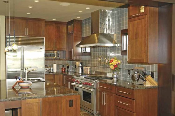 Interior - Kitchen for Craftsman House Plan #928-15 - 2 bed, 3 bath