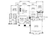 European Style House Plan - 4 Beds 4 Baths 3007 Sq/Ft Plan #929-1015 