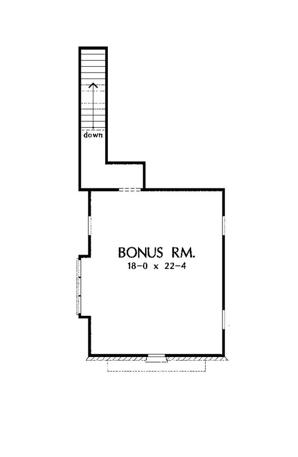 Architectural House Design - European Floor Plan - Other Floor Plan #929-956