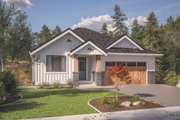 Farmhouse Style House Plan - 2 Beds 2 Baths 1391 Sq/Ft Plan #1100-13 