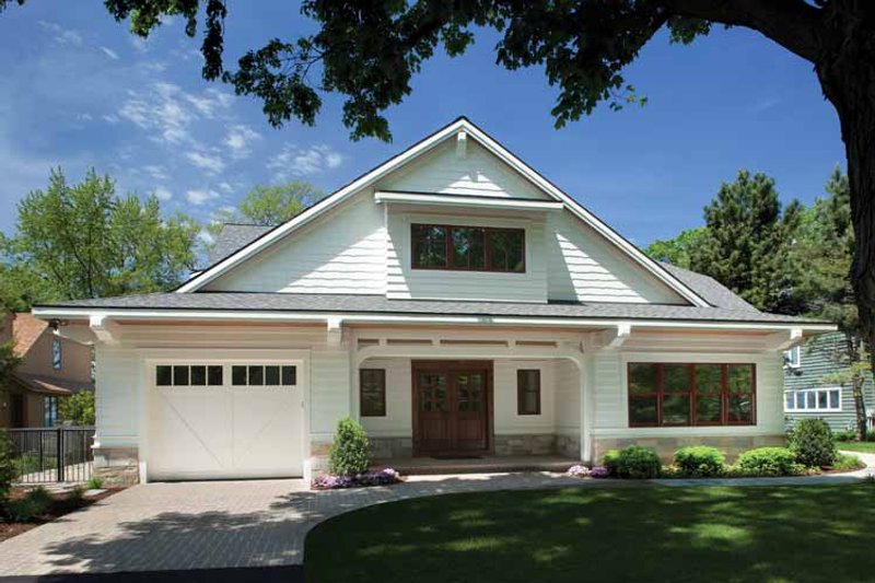 Architectural House Design - Exterior - Front Elevation 3 for Country House Plan #928-233 - 4 bed, 4 bath
