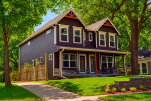 Traditional Exterior - Front Elevation Plan #20-2465