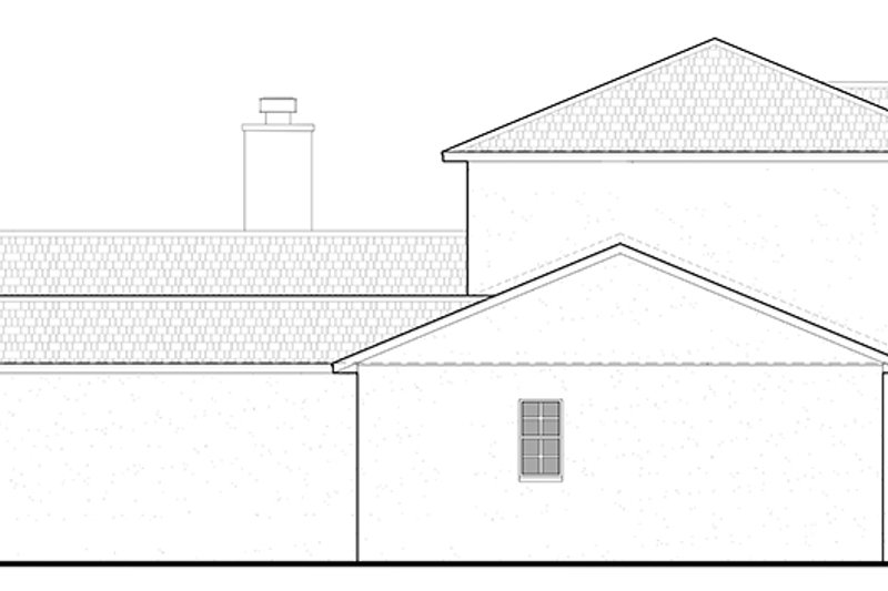 Architectural House Design - Exterior - Other Elevation 1 for Colonial House Plan #1058-132 - 4 bed, 3.5 bath