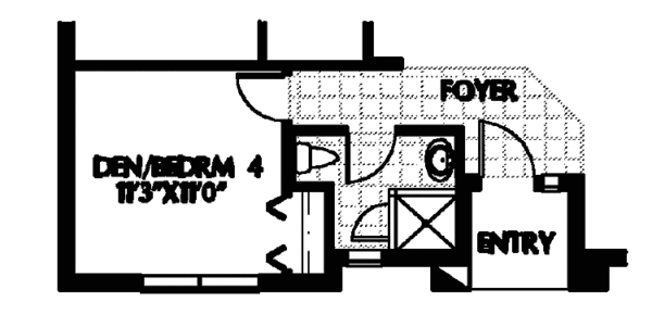 House Blueprint - Mediterranean Floor Plan - Other Floor Plan #999-104