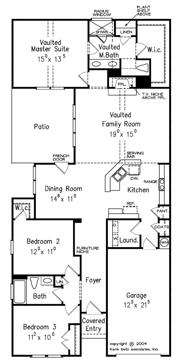 Home Plan - Craftsman Floor Plan - Main Floor Plan #927-301