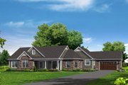 Ranch Style House Plan - 3 Beds 2.5 Baths 2487 Sq/Ft Plan #57-620 