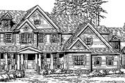 Country Style House Plan - 4 Beds 4.5 Baths 6300 Sq/Ft Plan #132-521 