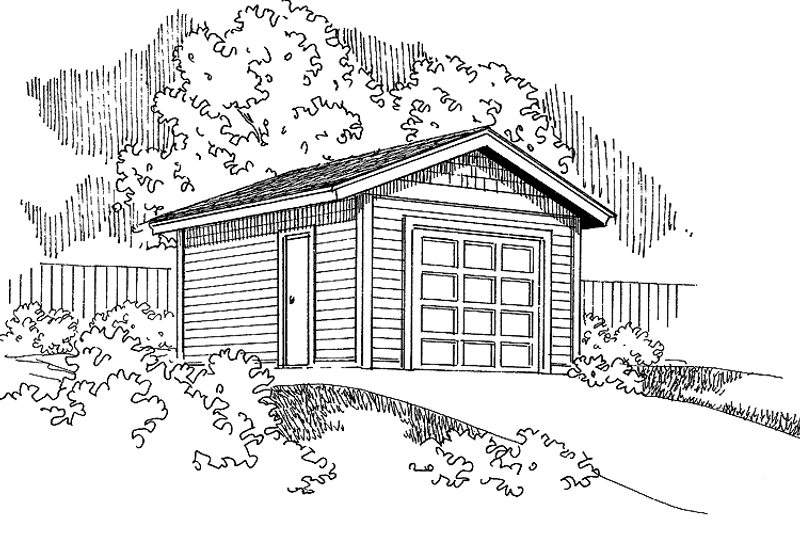 Architectural House Design - Craftsman Exterior - Front Elevation Plan #124-1089