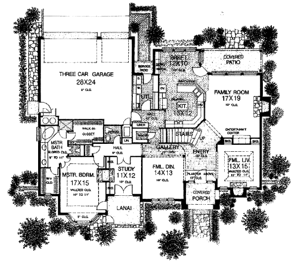 European Floor Plan - Main Floor Plan #310-927