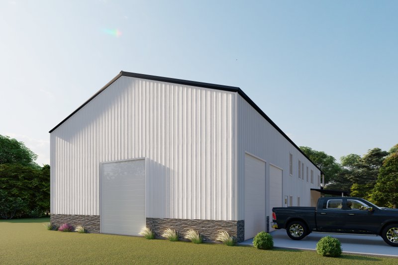 House Plan Design - Exterior - Other Elevation 5 for Barndominium House Plan #1107-42 - 4 bed, 3.5 bath