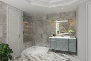 Interior - Master Bathroom 1 for Farmhouse House Plan #54-378 - 5 bed, 4 bath