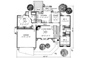 Traditional Style House Plan - 3 Beds 2 Baths 1786 Sq/Ft Plan #312-288 