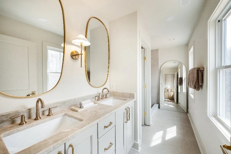 Architectural House Design - Interior - Master Bathroom for Farmhouse House Plan #1116-55 - 3 bed, 2.5 bath