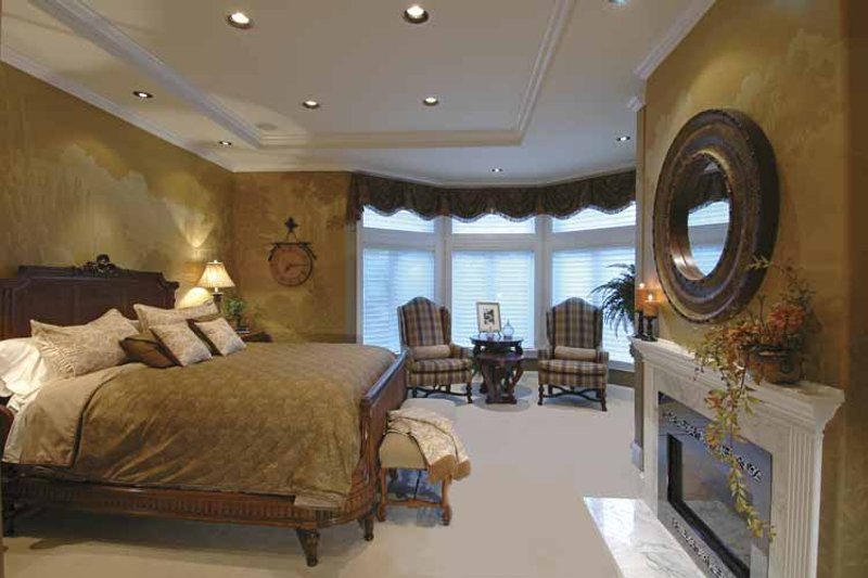 Dream House Plan - Interior - Master Bedroom for Country House Plan #132-483 - 4 bed, 3.5 bath