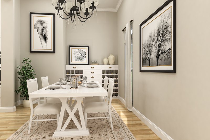 Home Plan - Interior - Dining Room for Farmhouse House Plan #45-630 - 3 bed, 2.5 bath