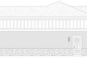 Exterior - Other Elevation 1 for Craftsman House Plan #932-377, 0 bath