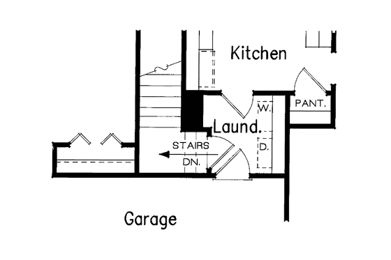Floor Plan - Other Floor for Mediterranean House Plan #927-144 - 3 bed, 2 bath