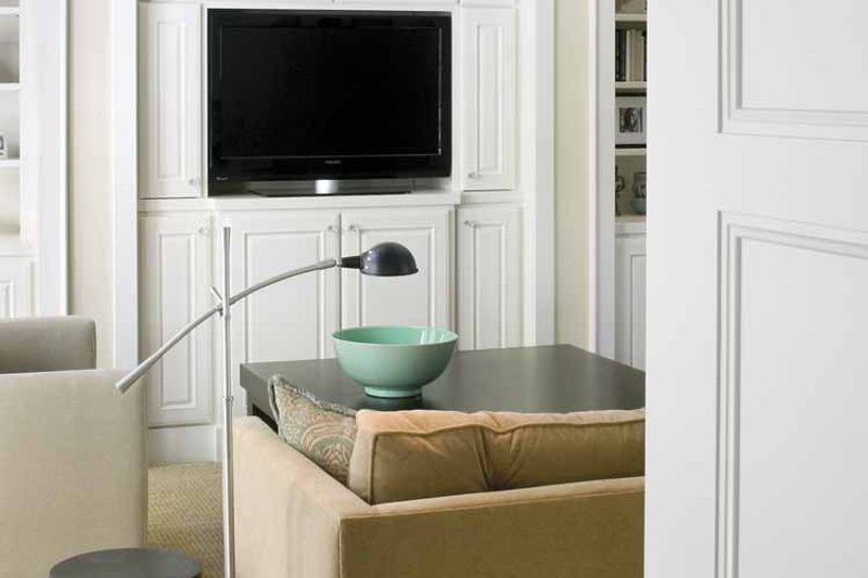 Home Plan - Interior - Family Room 1 for European House Plan #928-40 - 4 bed, 3 bath