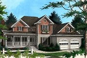 Country Style House Plan - 3 Beds 2.5 Baths 2484 Sq/Ft Plan #56-192 