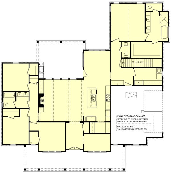 Dream House Plan - Floor Plan - Other Floor for Farmhouse House Plan #430-439 - 4 bed, 2.5 bath