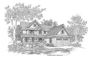 Country Style House Plan - 4 Beds 2.5 Baths 2524 Sq/Ft Plan #929-435 