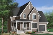 Southern Style House Plan - 3 Beds 1.5 Baths 1534 Sq/Ft Plan #23-625 