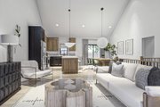 Traditional Style House Plan - 3 Beds 2.5 Baths 1981 Sq/Ft Plan #455-386 