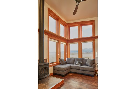 Interior - Family Room 1 for Modern House Plan #890-10 - 2 bed, 1 bath