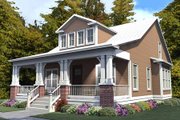 Craftsman Style House Plan - 4 Beds 3 Baths 2253 Sq/Ft Plan #63-381 