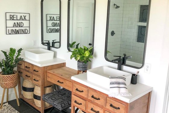 Interior - Master Bathroom for Traditional House Plan #51-326 - 5 bed, 3.5 bath