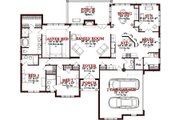 Traditional Style House Plan - 3 Beds 2.5 Baths 3309 Sq/Ft Plan #63-346 