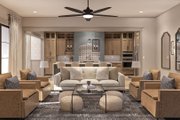 Modern Style House Plan - 4 Beds 3.5 Baths 3571 Sq/Ft Plan #455-358 
