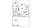 Mediterranean Style House Plan - 4 Beds 3 Baths 3394 Sq/Ft Plan #84-528 