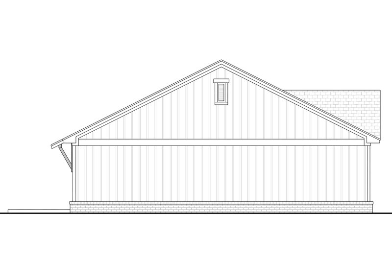 Home Plan - Exterior - Other Elevation for Ranch House Plan #430-382 - 4 bed, 4 bath