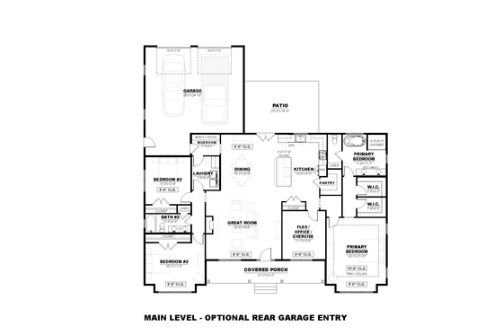 Floor Plan - Other Floor for Farmhouse House Plan #1117-31 - 3 bed, 2 bath