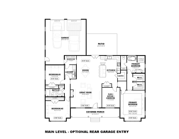 Farmhouse Floor Plan - Other Floor Plan #1117-31