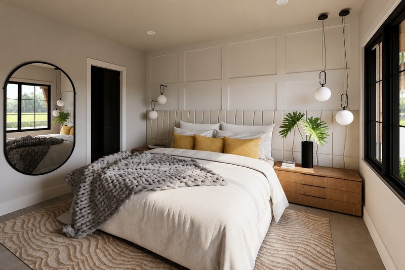 Dream House Plan - Interior - Master Bedroom for Country House Plan #1064-486 - 3 bed, 3.5 bath