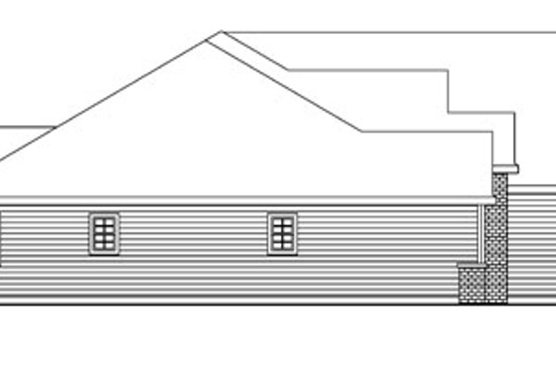 Home Plan - Exterior - Other Elevation for European House Plan #124-741 - 4 bed, 4 bath