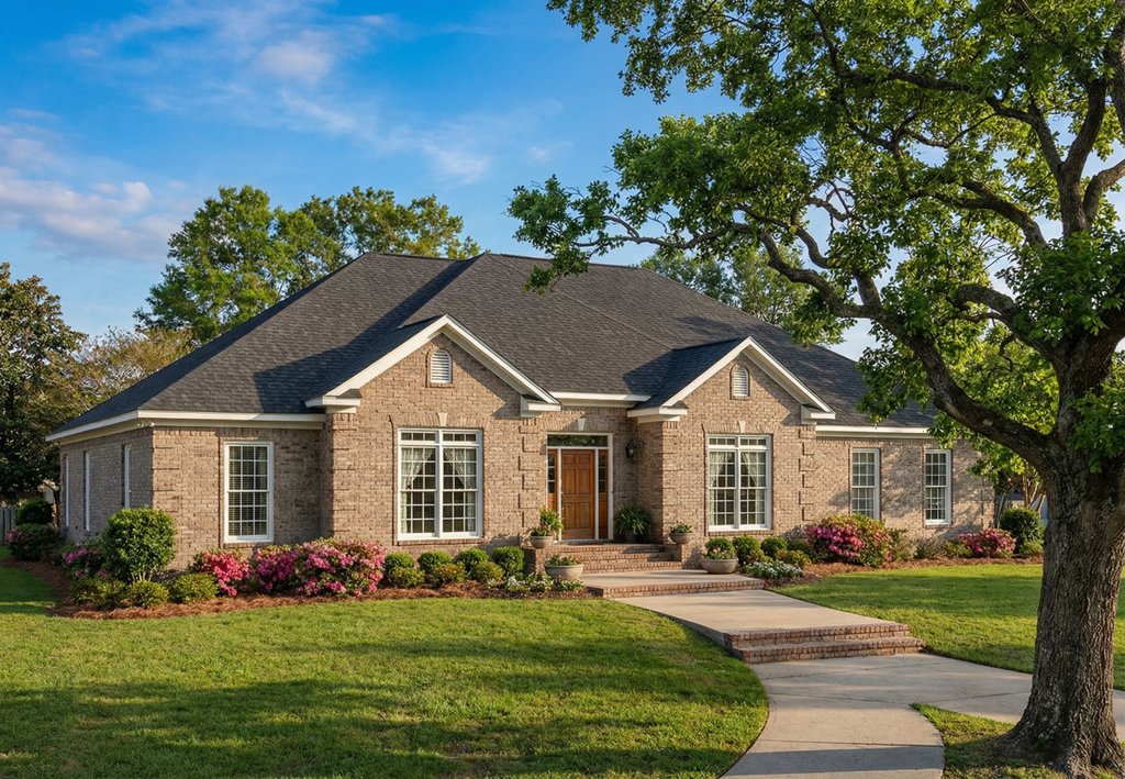 Exterior - Front Elevation 2 for European House Plan #17-139 - 4 bed, 2.5 bath