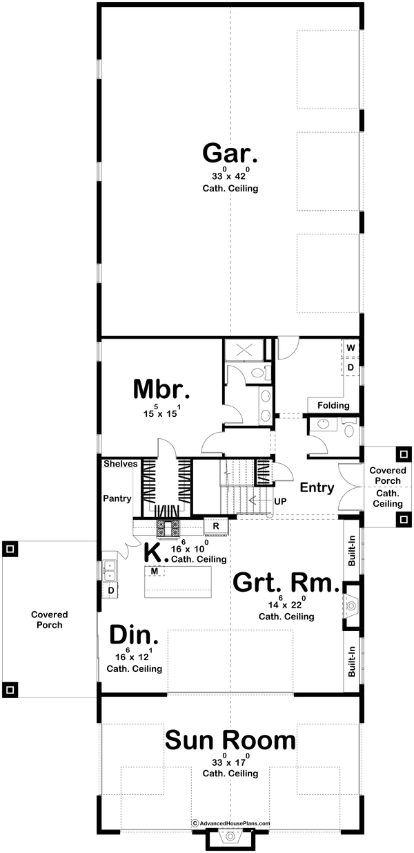 Home Plan - Barndominium Floor Plan - Main Floor Plan #455-315