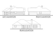 Traditional Style House Plan - 4 Beds 2 Baths 1950 Sq/Ft Plan #80-116 
