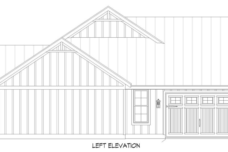 Dream House Plan - Exterior - Other Elevation for Farmhouse House Plan #932-1178 - 3 bed, 3 bath