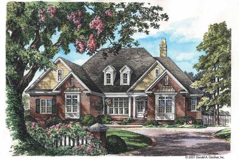 Dream House Plan - Exterior - Front Elevation 5 for Traditional House Plan #929-605 - 3 bed, 2.5 bath
